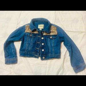 Cherokee | Girls Cropped Jean Jacket // XS (4/5)